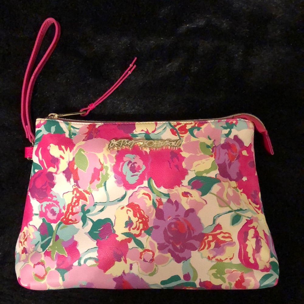 Betsey Johnson Purse/Cosmetic Case